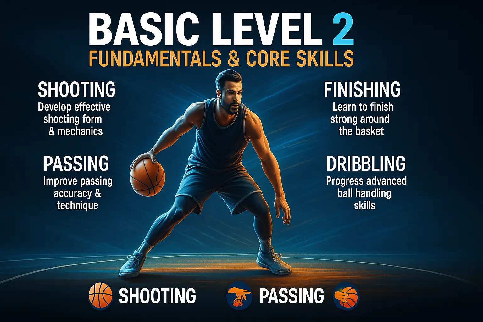 دوره آموزش بسکتبال سطح مبتدی قسمت دوم